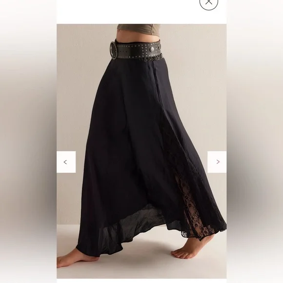 Free People — Make You Mine Half Slip – Size Small — black — NWOT - Picture 7 of 12